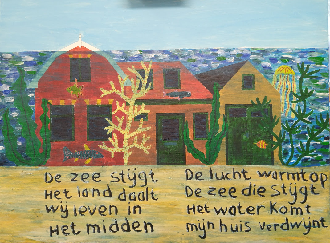 huis onder water