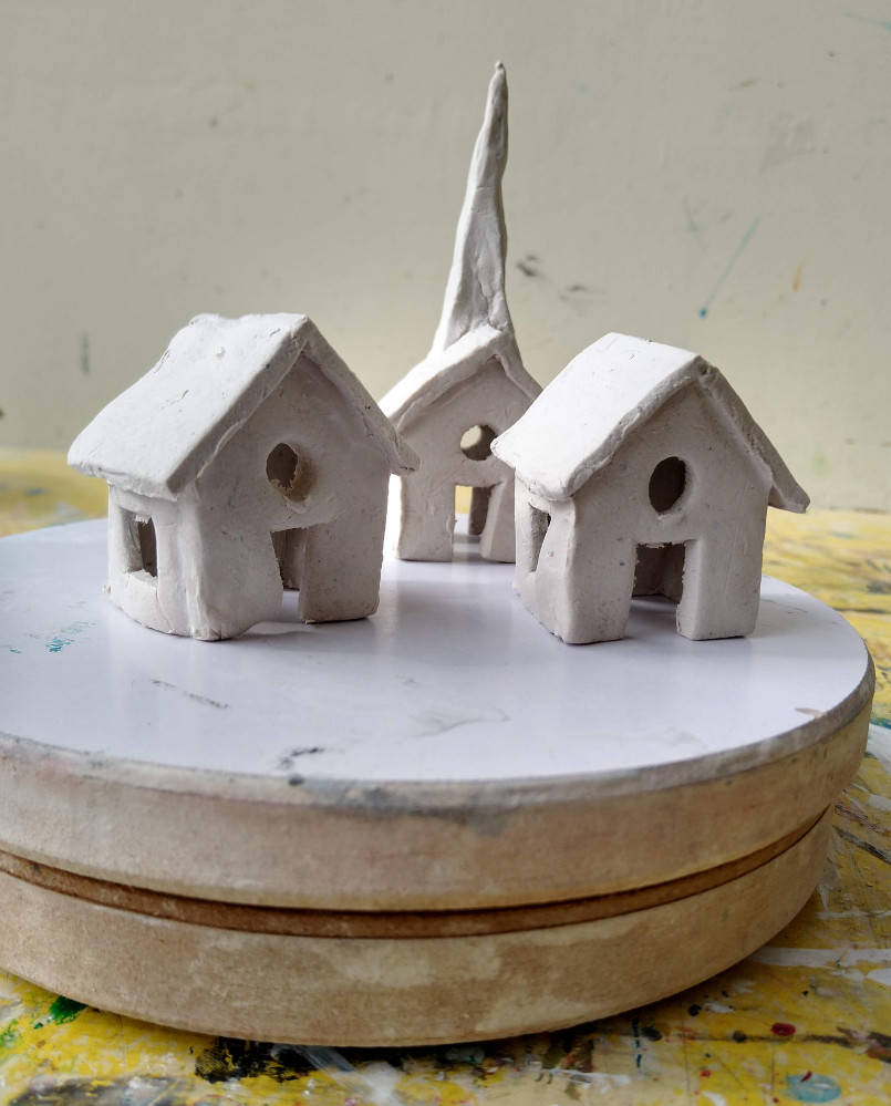 drie huisjes